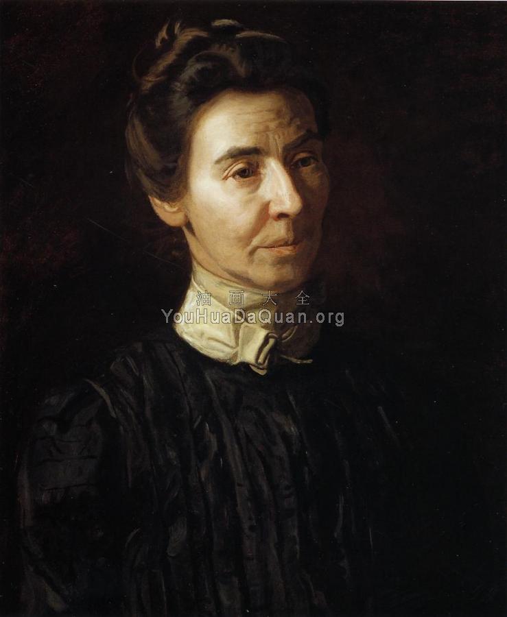 Portrait of Mary Adeline Williams - 托马斯·伊肯斯